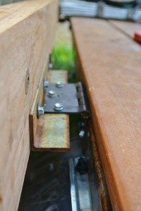 Tiny House porch hinge