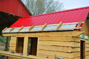 tiny house roof flap down