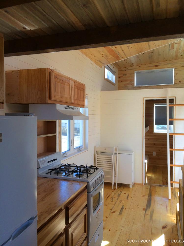 Wasatch 28' tiny house interior