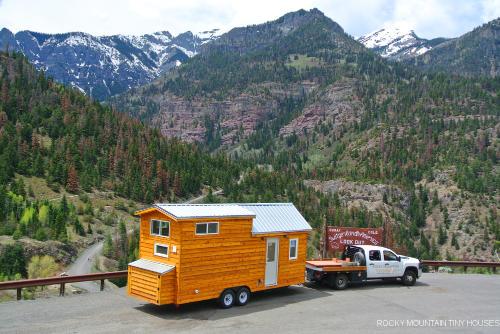 Turkey Flats tiny house mountains