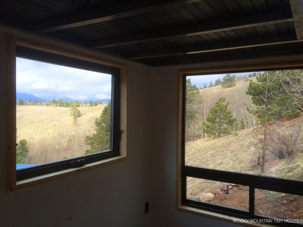 The Upslope Tiny House view