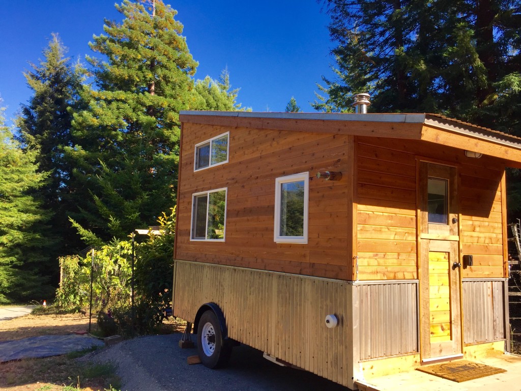 The Mac Shack Tiny House exterior 