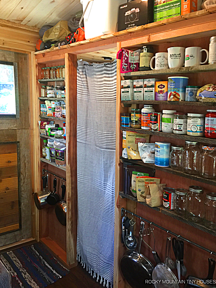 The Mac Shack tiny house spice rack