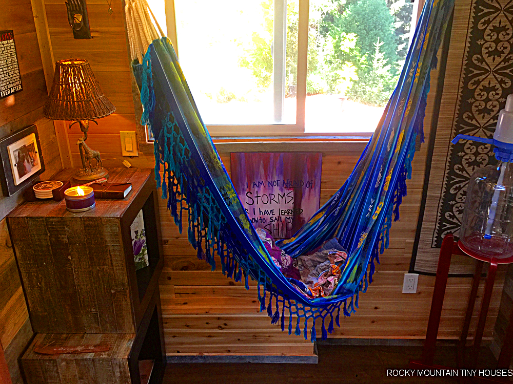 Mac Shack tiny house hammock