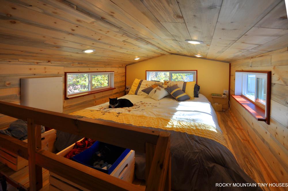 Harmony Haven Tiny House sleeping loft