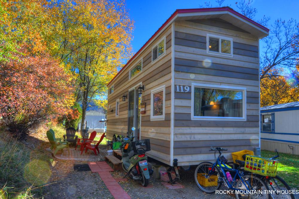 Harmony Haven Tiny House exterior siding