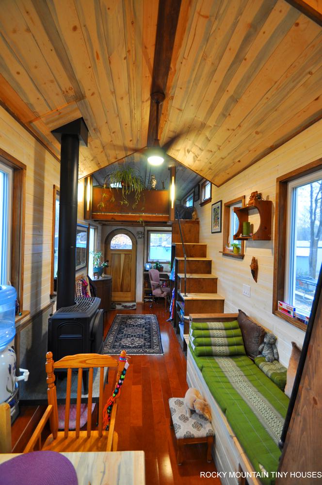 Red Mountain 34' Tiny House living 2