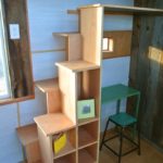 Boulder tiny house stairs