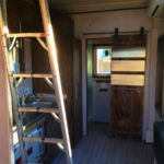 curved roof tiny house interior