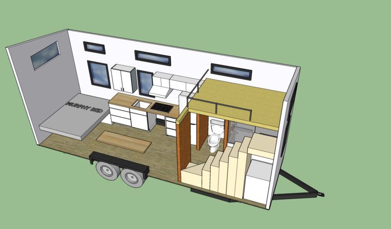 WHITEFISH 8X24 SIP TINY HOUSE - Rocky Mountain Tiny Houses