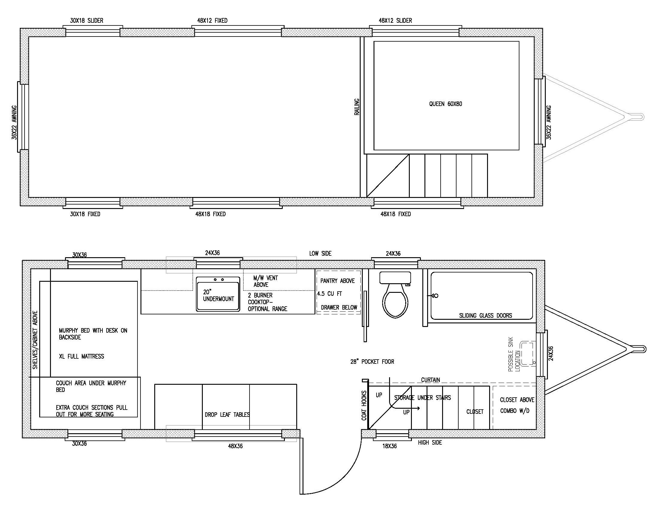 WHITEFISH 8X24 SIP TINY HOUSE Rocky Mountain Tiny Houses