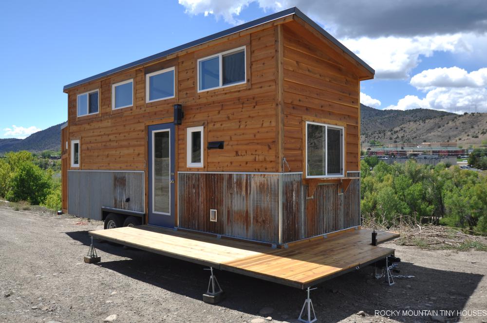 thumbnail image 2 of Tiny House Plans – 24x8.5 Ft DIY Camper Trailer Project With Loft, Modern Style 2 of 6